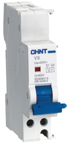 184974 Расцепитель минимального напряжения V9 для NB1, AC230V( электронный) (R)(CHINT) 184974 Расцепитель минимального напряжения V9 для NB1, AC230V( электронный) (R)(CHINT)