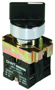 574849 Переключатель (0-1) NP2-BD33, 3 фикс., 2НО, IP40 Селекторный переключатель