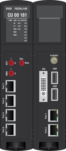R500 CU 00 181(W)-008-AAA Модуль центрального процессора, 1,33 GHz (2 ядра), со-процессор RegulBus, 