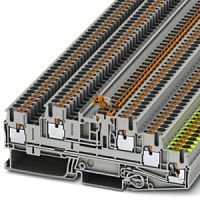 3210549 Заземляющие клеммы для выполнения проводки в зданиях PTB 2,5-PE/L/MT