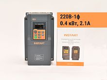 00030100 Частотный преобразователь INSTART SDI-G0.4-2B, 220В, 0,4кВт, 2,1А