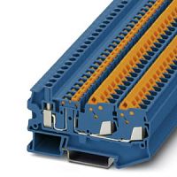 3050317 Клеммы с ножевыми размыкателями QTCU 2,5-TWIN-MT BU