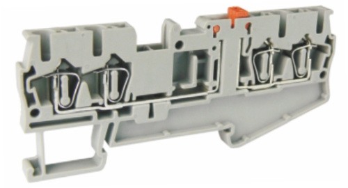 421273 Клемма с разделителем UJ5-2.5/2x2SKE, пружинный зажим