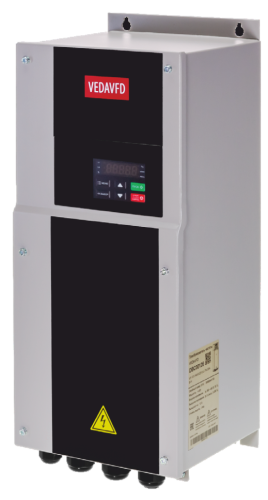 DBC00039 Частотный преобразователь VEDA Basic Drive VF-101-P37K-0075-A-T4-C54-N-H, 380В, 37кВт, 75А,