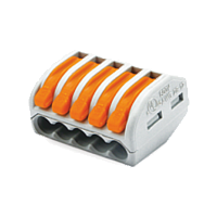 9909333 Клемма СК-415, 0,1-2,5 мм2, прозрачный