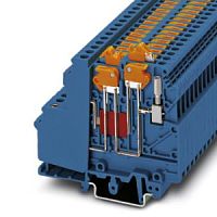 3101139 Клеммы с ножевыми размыкателями UDMTK 5-TWIN-P/P BU
