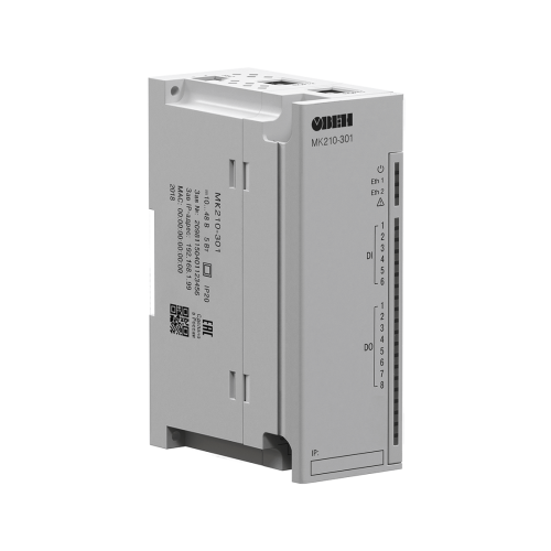 67611 Модуль дискретного ввода/вывода ОВЕН МК210-301 6/8хDI/DO, поканальная Г/И