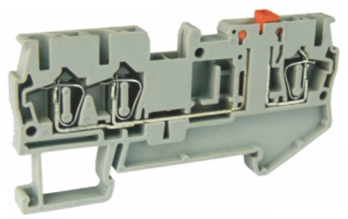 421272 Клемма с разделителем UJ5-2.5/1x2SKE, пружинный зажим 421272 Клемма с разделителем UJ5-2.5/1x2SKE, пружинный зажим