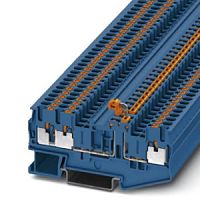 3210177 Клеммы с ножевыми размыкателями PT 2,5-TWIN-MTB BU