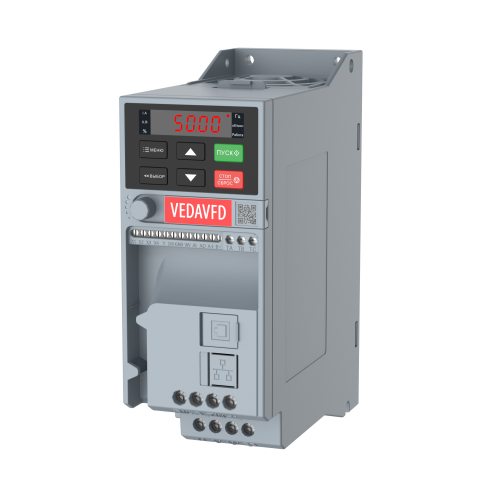 ABA00005 Преобразователь частоты VF-51-PK75-0003-T4-E20-B-H, 380В, 0,75кВт, 3А