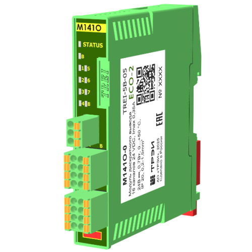 M141O Модуль дискретного вывода TREI-5B-05 ECO-2 M141O 16хDO