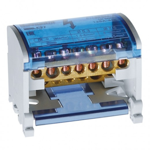 9900291 Шины на DIN-рейку в корпусе (кросс-модуль) L+PEN 2х11