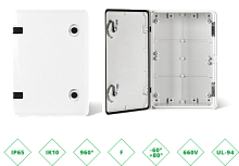 ШРК 355020 Шкаф композитный ШРК KAZ COM (пластик), IP65, 350х500х200 (ШхВхГ), c.МП