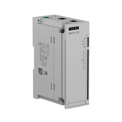 132211 Модуль аналогового ввода с быстрыми входами ОВЕН МВ210-102 8хAI, 0,25/0,5%
