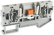 421091 Клемма проходная UJ5-6S, пружинный зажим