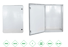 ШРК 608035 Шкаф композитный ШРК KAZ COM (пластик), IP65, 600х800х350 (ШхВхГ), c.МП