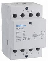 256099 Модульный контактор NCH8-40/40 (4НО), 220В AC, 40А, 3М