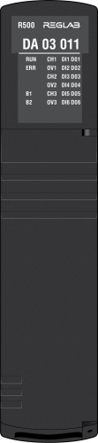 R500 DA 03 011-000-AAA Модуль счета импульсов / измерения частоты, 3 канала 1 Гц...500 кГц, 6 канало